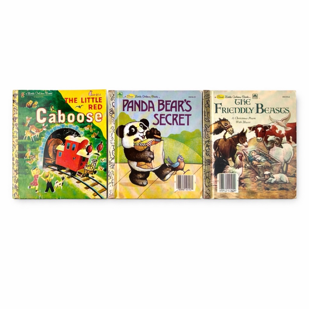 Little Golden Books Lot of 3 | Vintage Children’s Classics
